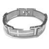 Men's Stainless Steel Cross Bracelet