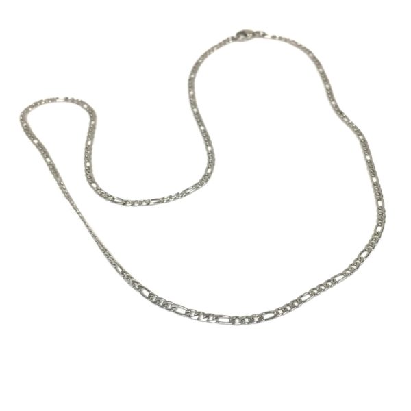 Figaro Stainless Steel Chain Necklace